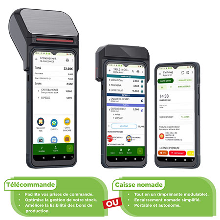 JSMART, Caisse enregistreuse mobile